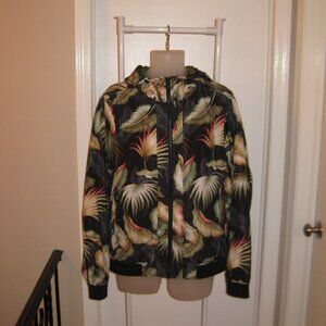 Scotch & Soda Tropical Print Jacket - Black and Green